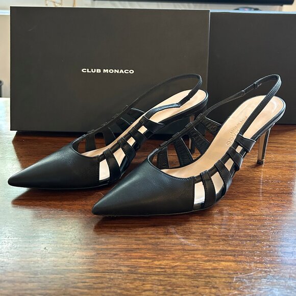 Club Monaco Giulina Slingback, size 38 (US 8) - Picture 3 of 10